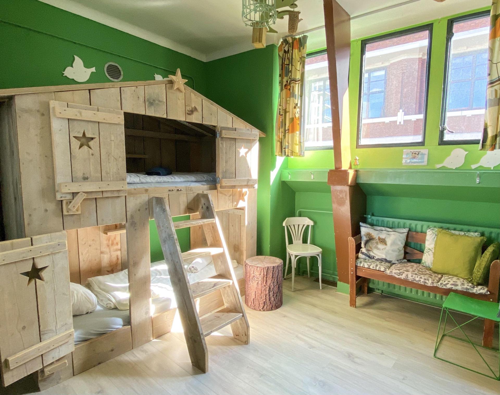 Hostel Room Rotterdam Nederland Fietsland