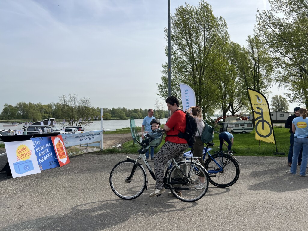 Fietsen is voor jong en oud